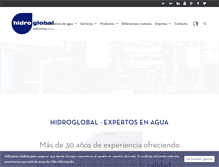 Tablet Screenshot of hidroglobal.com